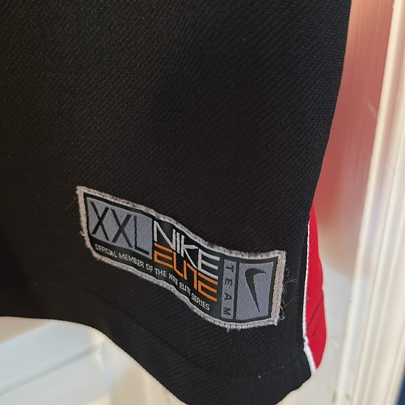 Men’s Nike Elite Maryland Terrapins UMD NCAA Basketball Warm Up Shooting Shirt - Picture 5 of 10